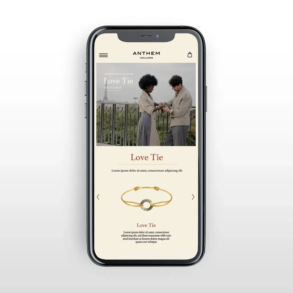 creation site e commerce joaillerie